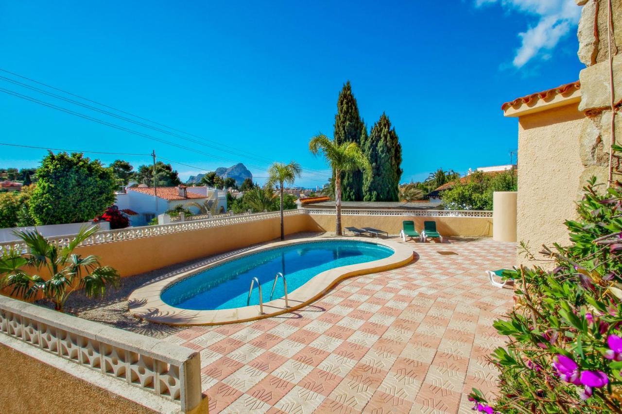 Cometa-86 - Villa With Private Pool Close To The Beach In Calpe Empedrola Kültér fotó