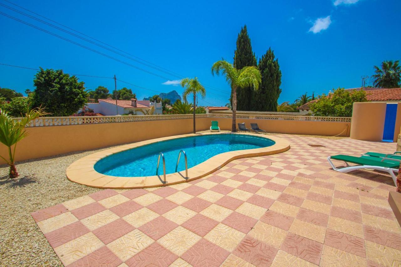 Cometa-86 - Villa With Private Pool Close To The Beach In Calpe Empedrola Kültér fotó